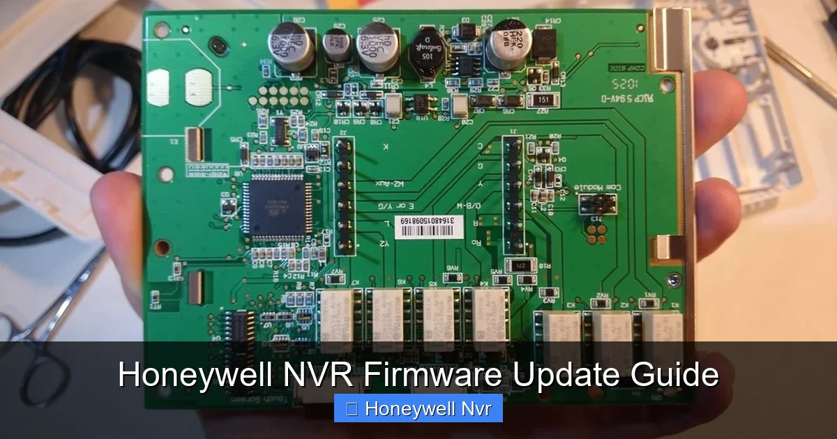 Featured image for Honeywell NVR Firmware Update Guide