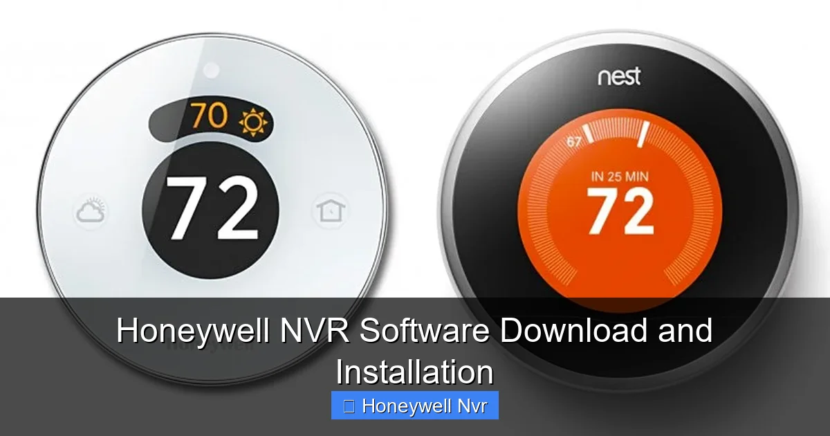 Featured image for Honeywell NVR Software Download and Installation