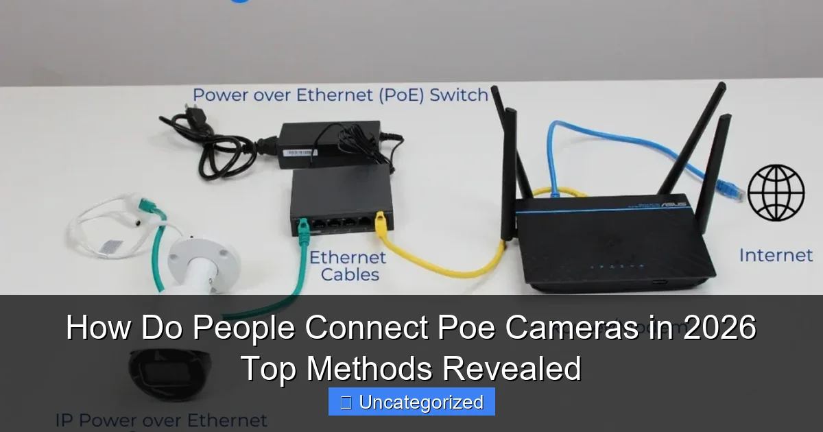 How Do People Connect Poe Cameras in 2026 Top Methods Revealed