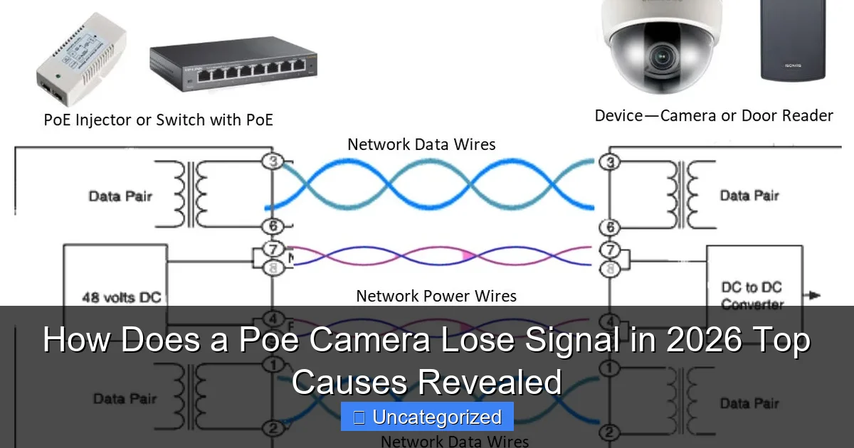 How Does a Poe Camera Lose Signal in 2026 Top Causes Revealed