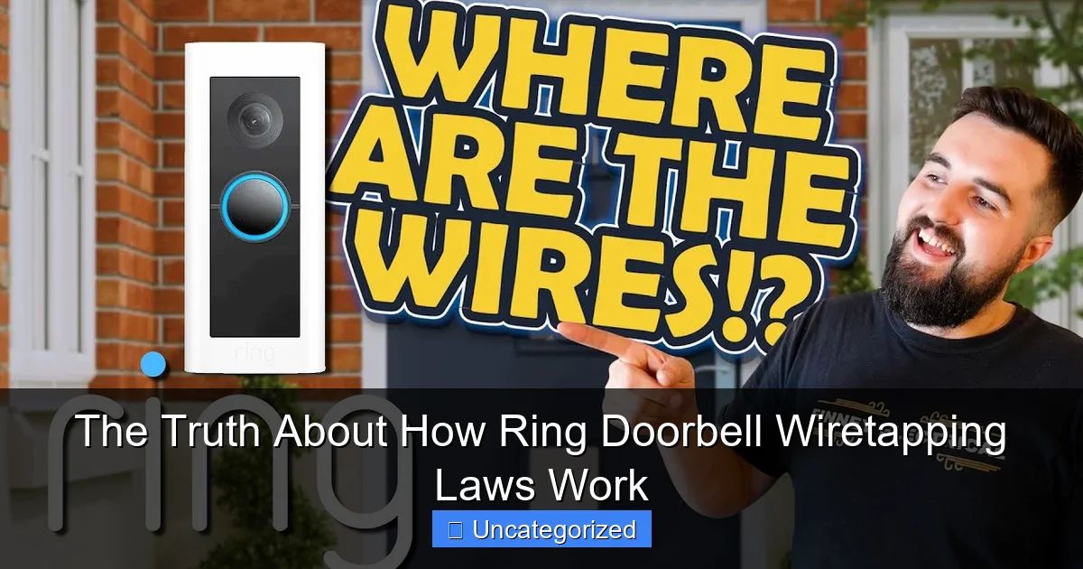 The Truth About How Ring Doorbell Wiretapping Laws Work