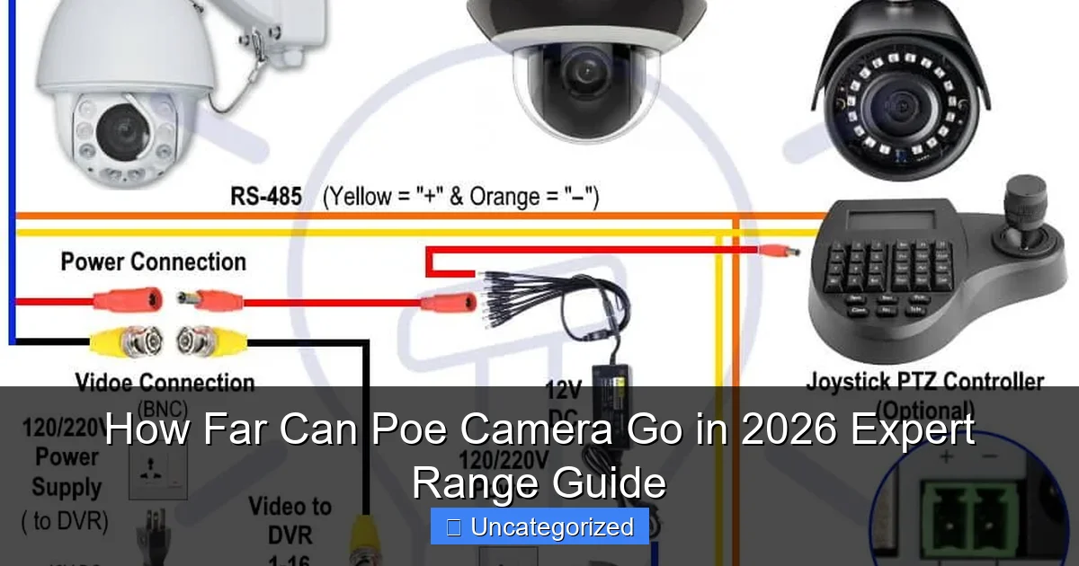 How Far Can Poe Camera Go in 2026 Expert Range Guide