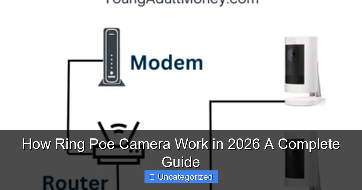 How Ring Poe Camera Work in 2026 A Complete Guide