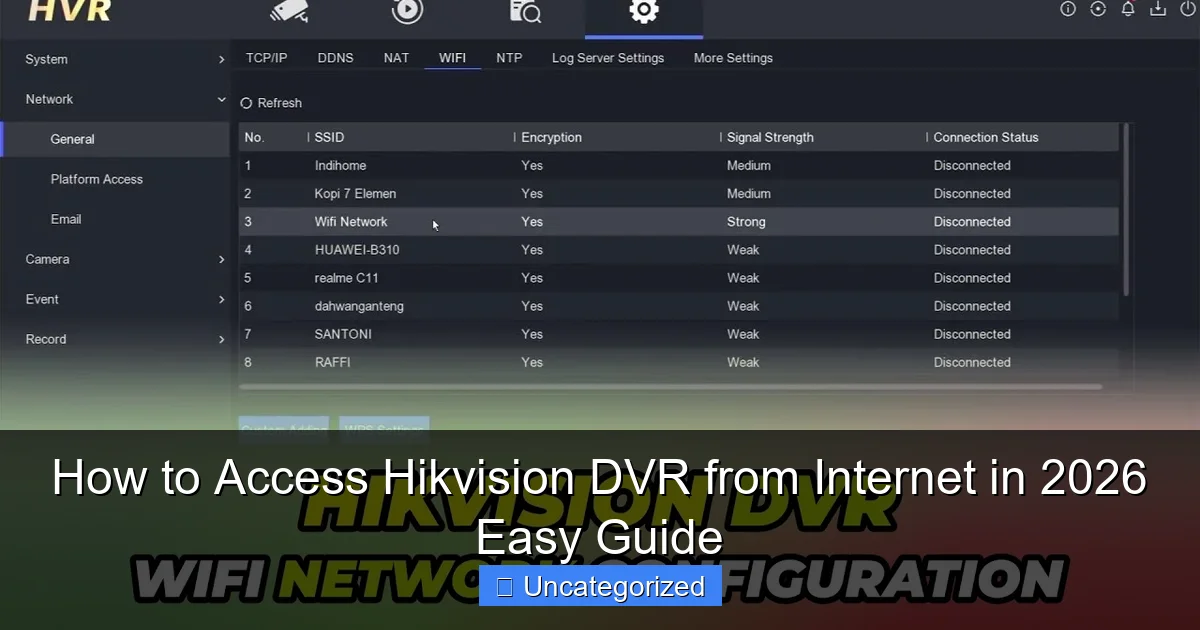How to Access Hikvision DVR from Internet in 2026 Easy Guide