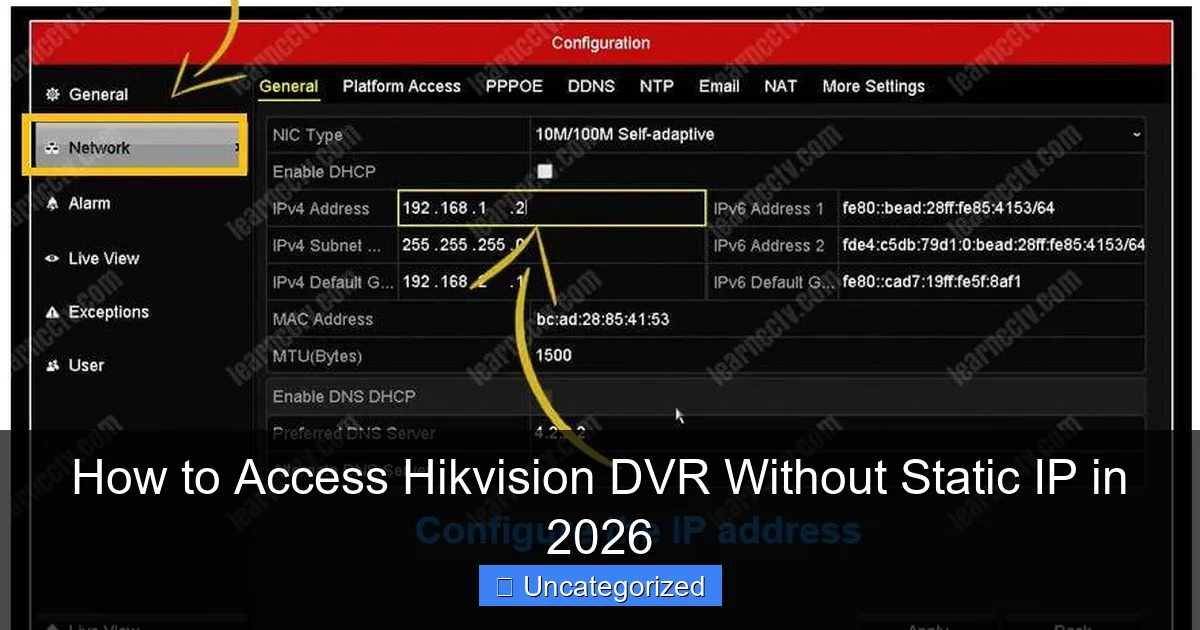 How to Access Hikvision DVR Without Static IP in 2026