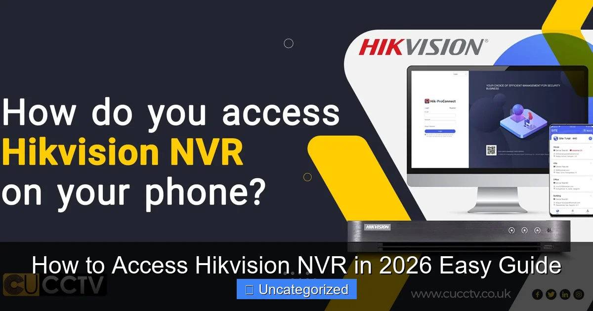 How to Access Hikvision NVR in 2026 Easy Guide