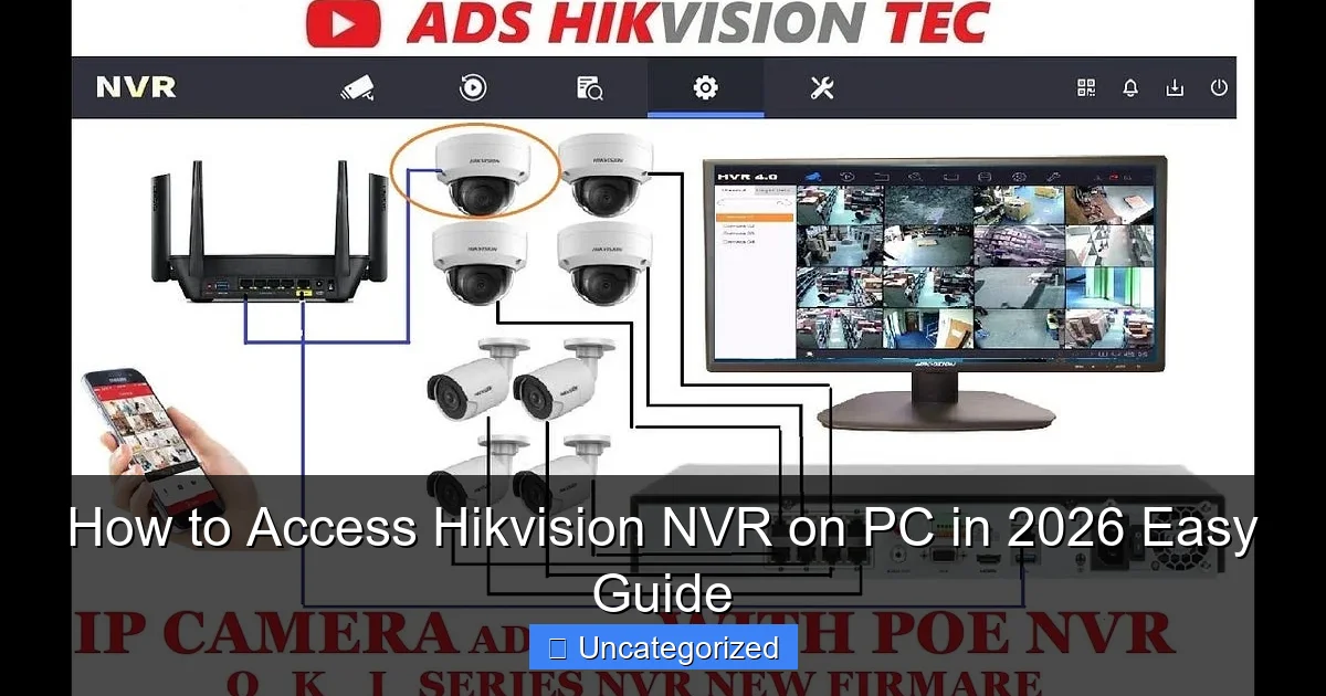 How to Access Hikvision NVR on PC in 2026 Easy Guide