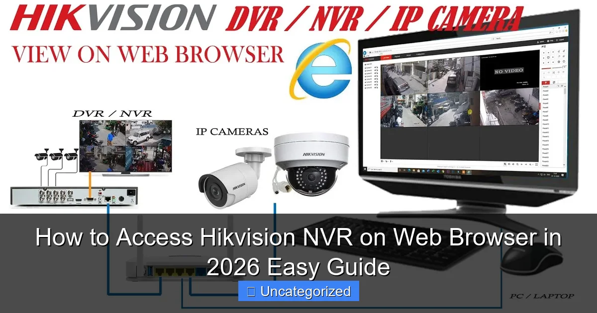 How to Access Hikvision NVR on Web Browser in 2026 Easy Guide