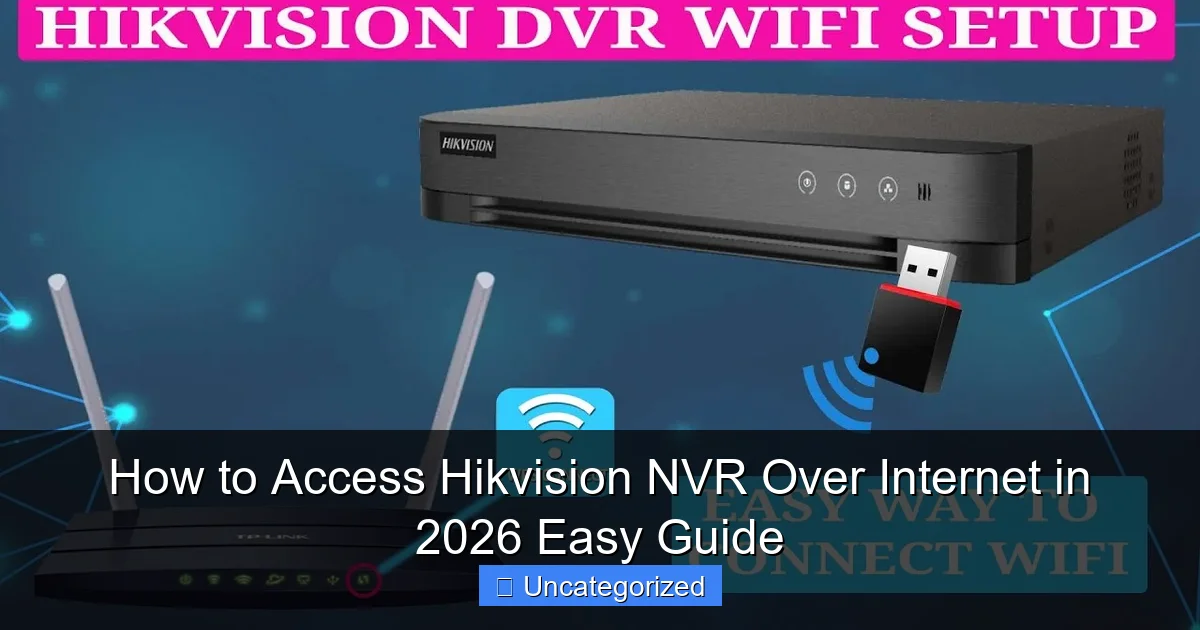 How to Access Hikvision NVR Over Internet in 2026 Easy Guide