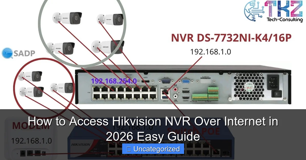 How to Access Hikvision NVR Over Internet in 2026 Easy Guide