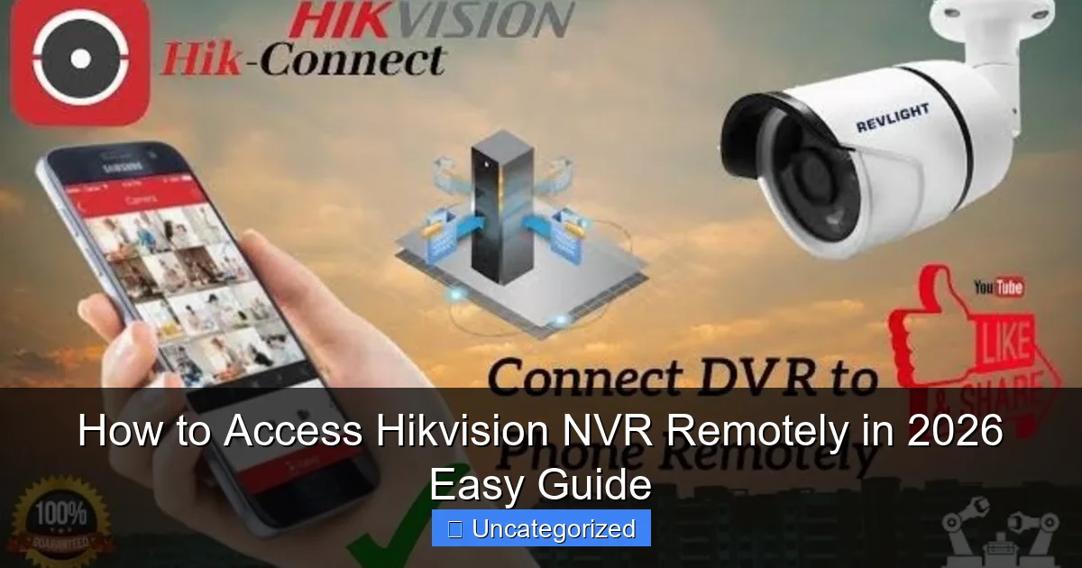 How to Access Hikvision NVR Remotely in 2026 Easy Guide