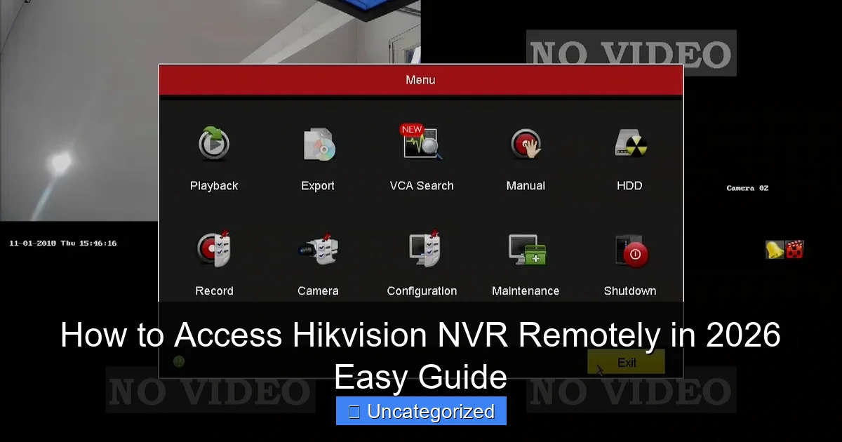 How to Access Hikvision NVR Remotely in 2026 Easy Guide