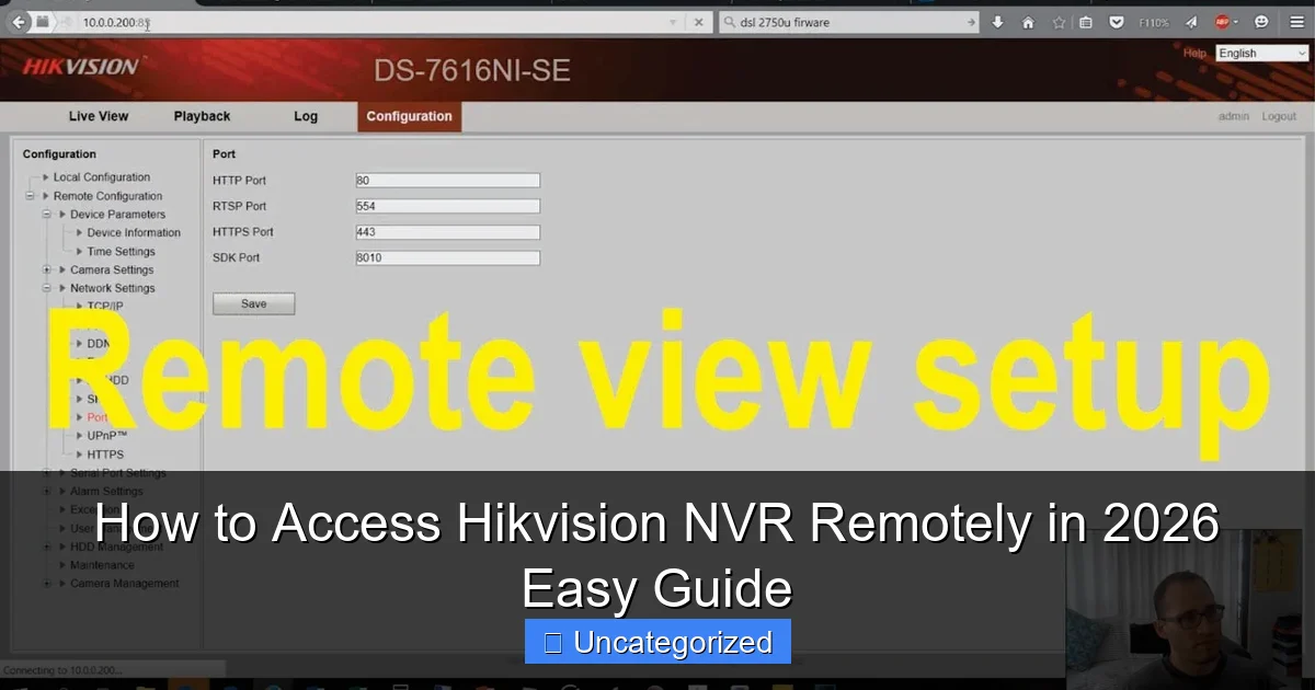 How to Access Hikvision NVR Remotely in 2026 Easy Guide