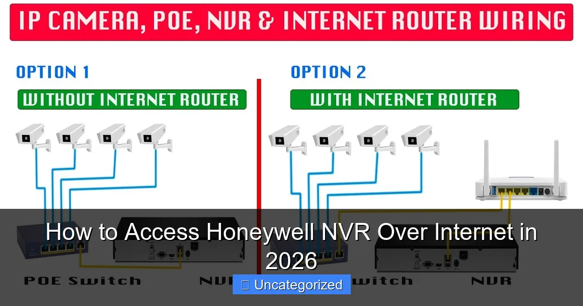 How to Access Honeywell NVR Over Internet in 2026