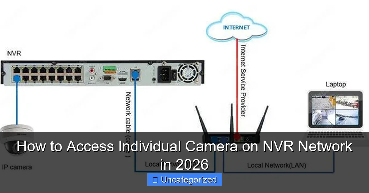 How to Access Individual Camera on NVR Network in 2026