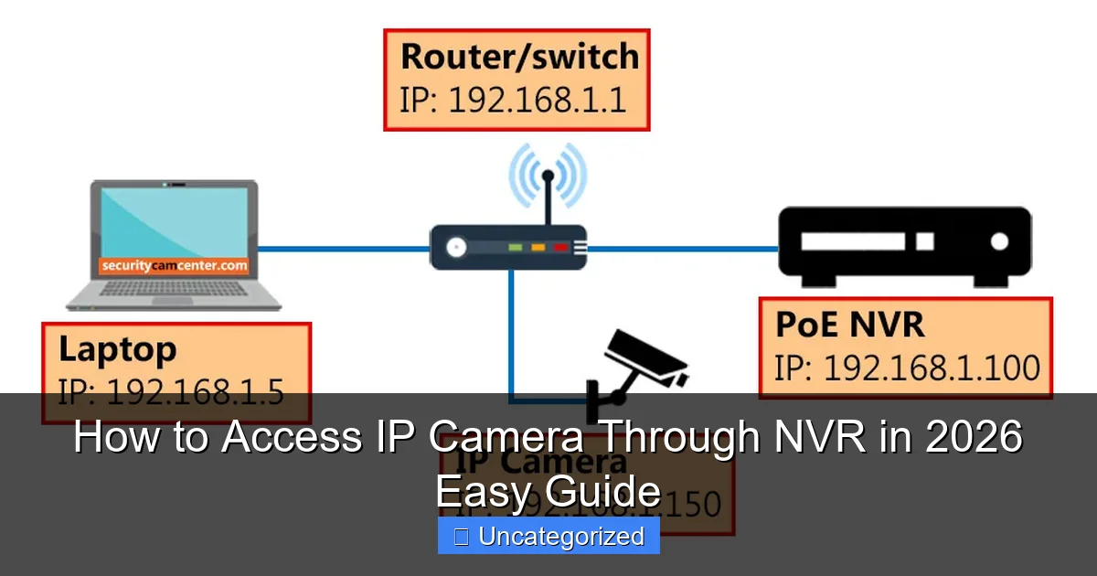 How to Access IP Camera Through NVR in 2026 Easy Guide