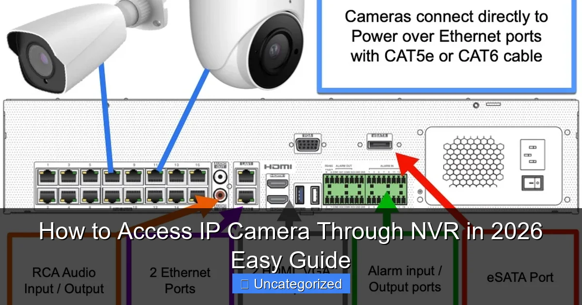 How to Access IP Camera Through NVR in 2026 Easy Guide
