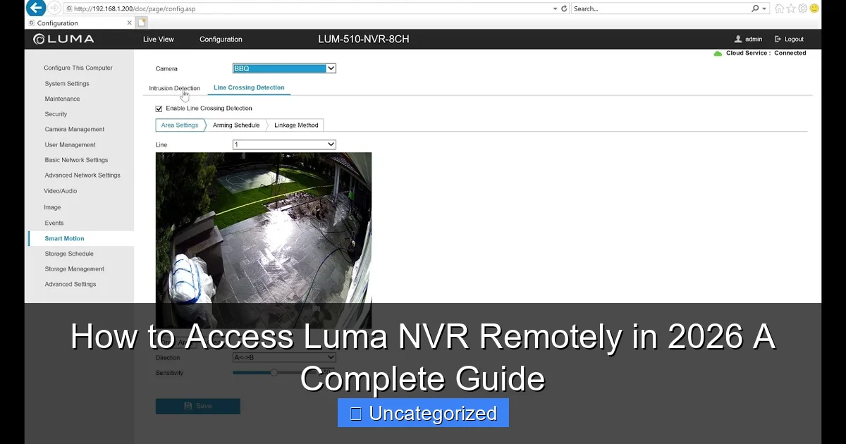 How to Access Luma NVR Remotely in 2026 A Complete Guide