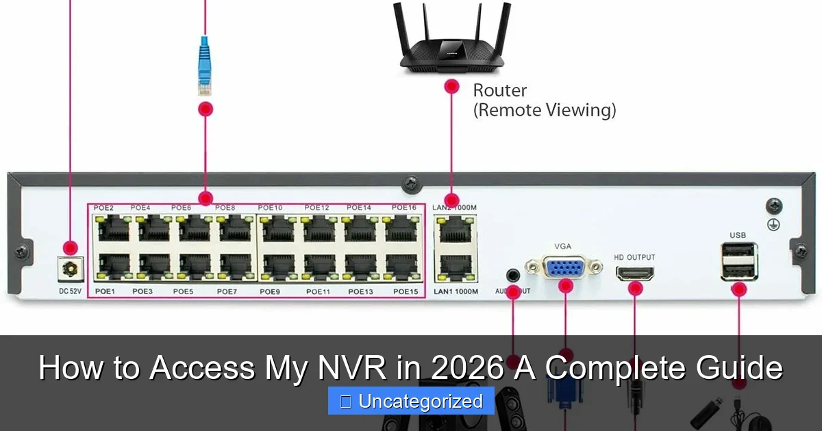 How to Access My NVR in 2026 A Complete Guide
