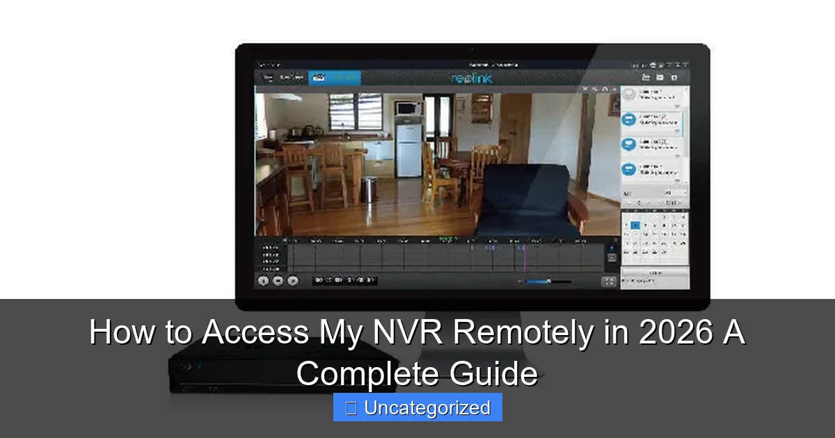 How to Access My NVR Remotely in 2026 A Complete Guide
