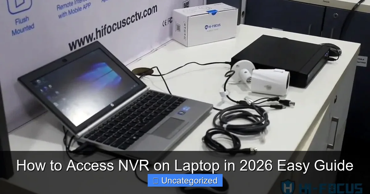 How to Access NVR on Laptop in 2026 Easy Guide