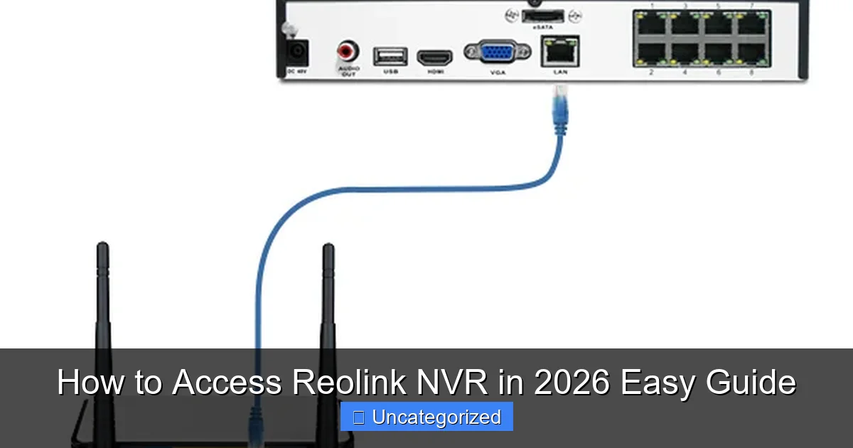 How to Access Reolink NVR in 2026 Easy Guide