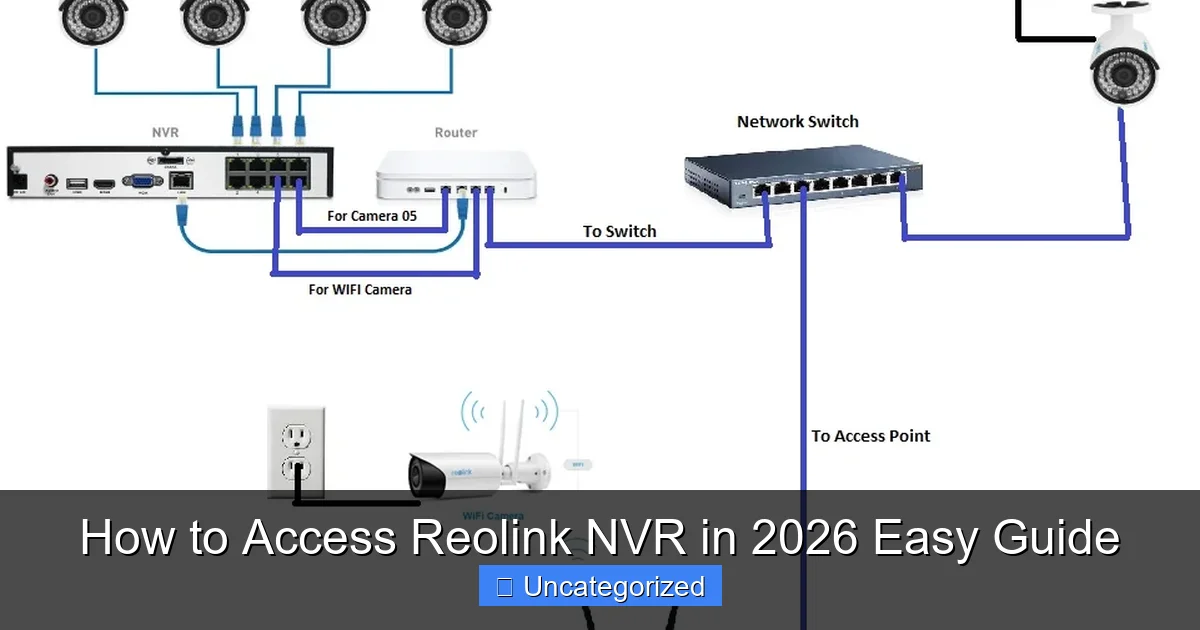 How to Access Reolink NVR in 2026 Easy Guide