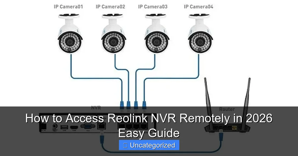 How to Access Reolink NVR Remotely in 2026 Easy Guide