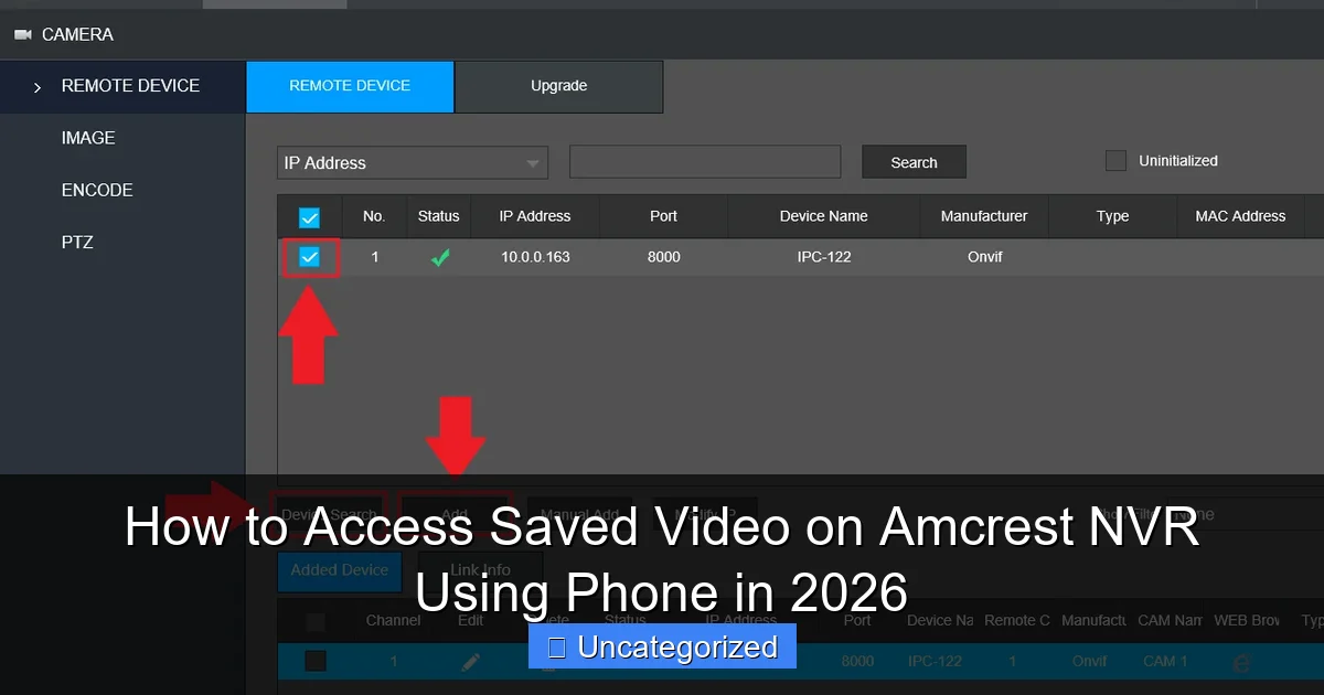 How to Access Saved Video on Amcrest NVR Using Phone in 2026