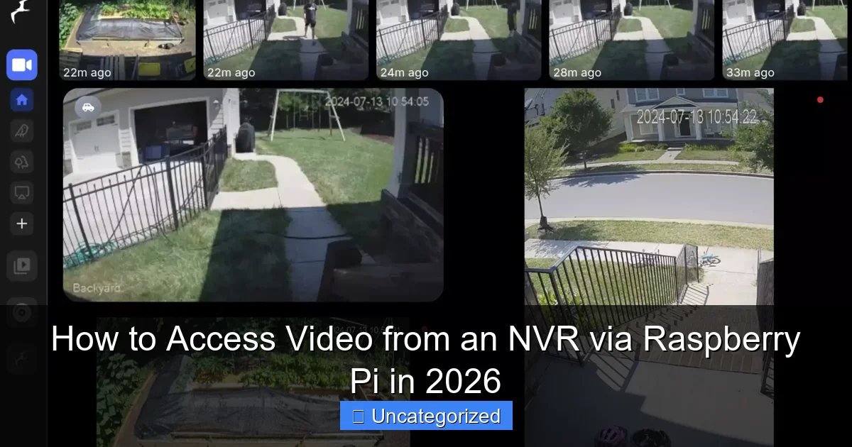 How to Access Video from an NVR via Raspberry Pi in 2026