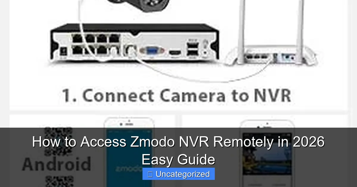 How to Access Zmodo NVR Remotely in 2026 Easy Guide