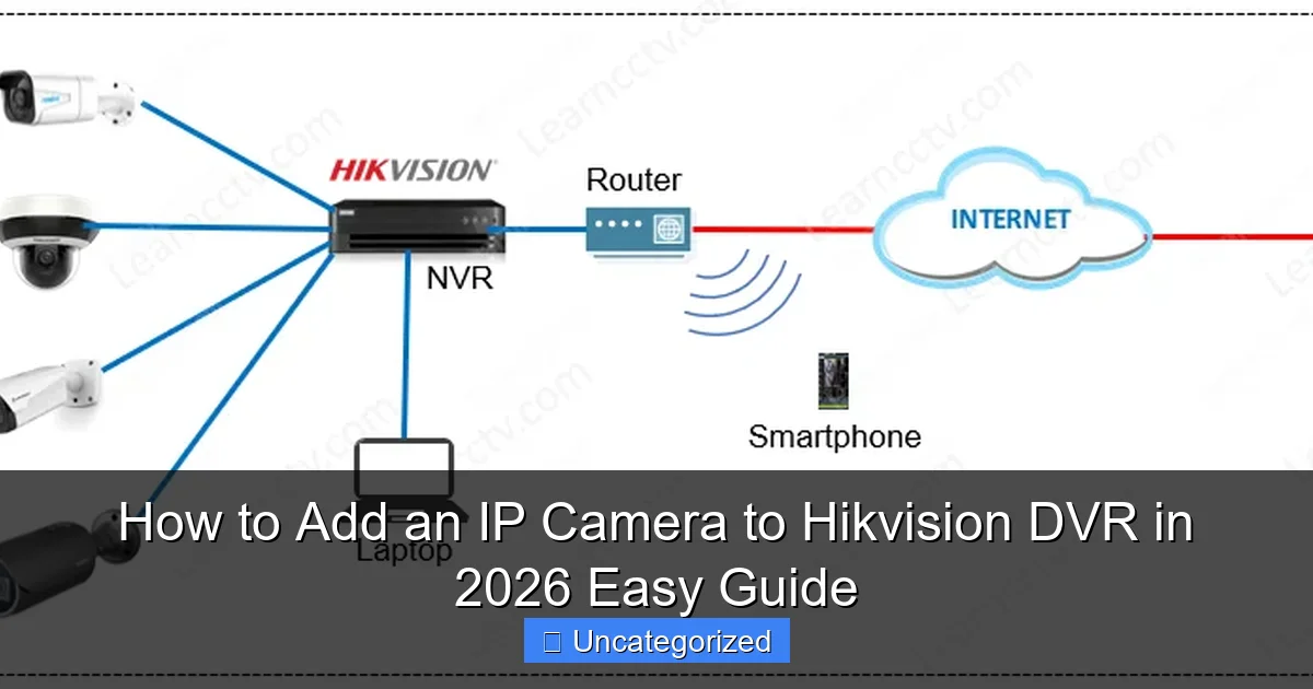 How to Add an IP Camera to Hikvision DVR in 2026 Easy Guide