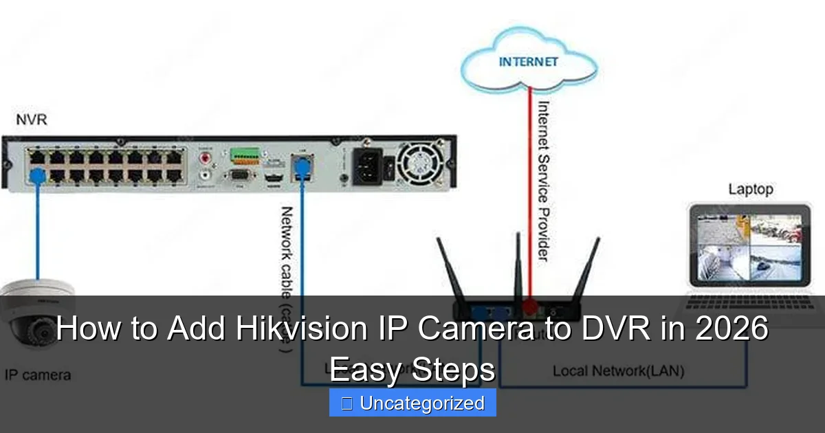 How to Add Hikvision IP Camera to DVR in 2026 Easy Steps