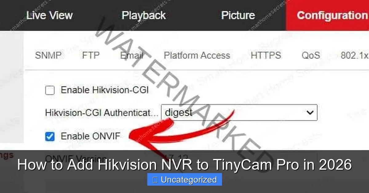 How to Add Hikvision NVR to TinyCam Pro in 2026