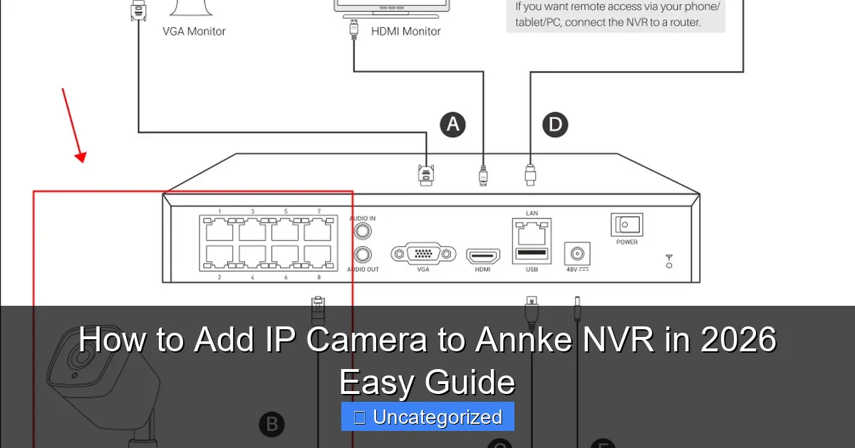 How to Add IP Camera to Annke NVR in 2026 Easy Guide