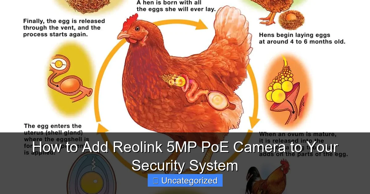 How to Add Reolink 5MP PoE Camera to Your Security System