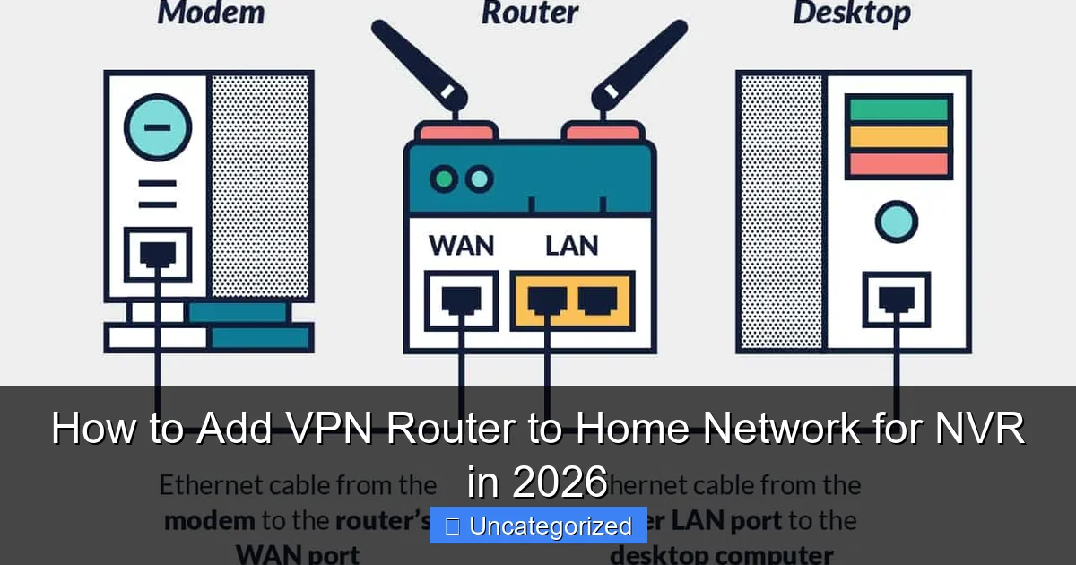 How to Add VPN Router to Home Network for NVR in 2026