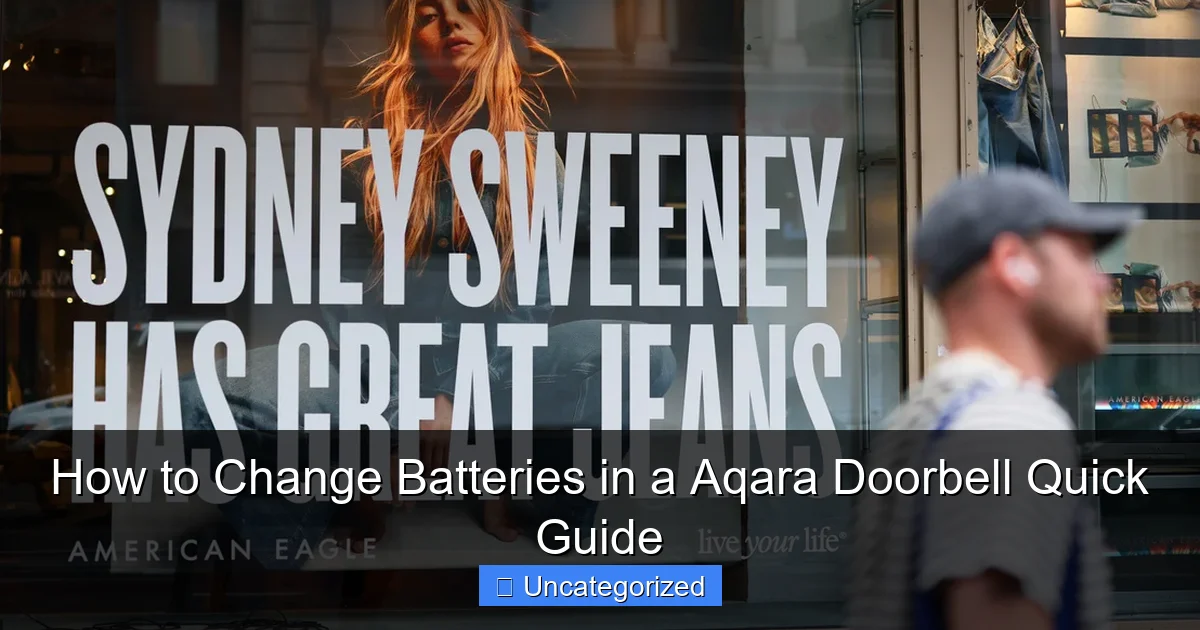 How to Change Batteries in a Aqara Doorbell Quick Guide