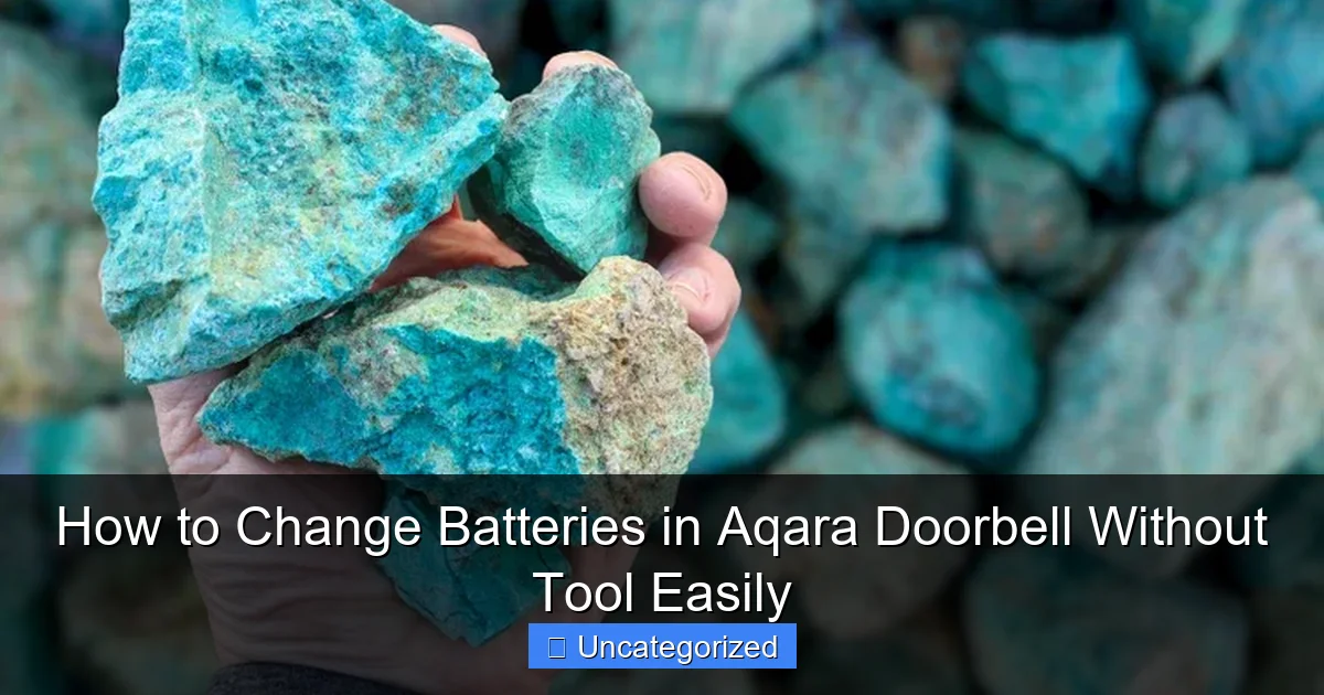 How to Change Batteries in Aqara Doorbell Without Tool Easily