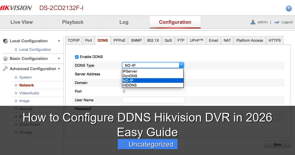 How to Configure DDNS Hikvision DVR in 2026 Easy Guide