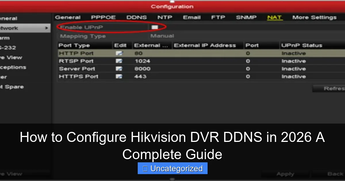 How to Configure Hikvision DVR DDNS in 2026 A Complete Guide
