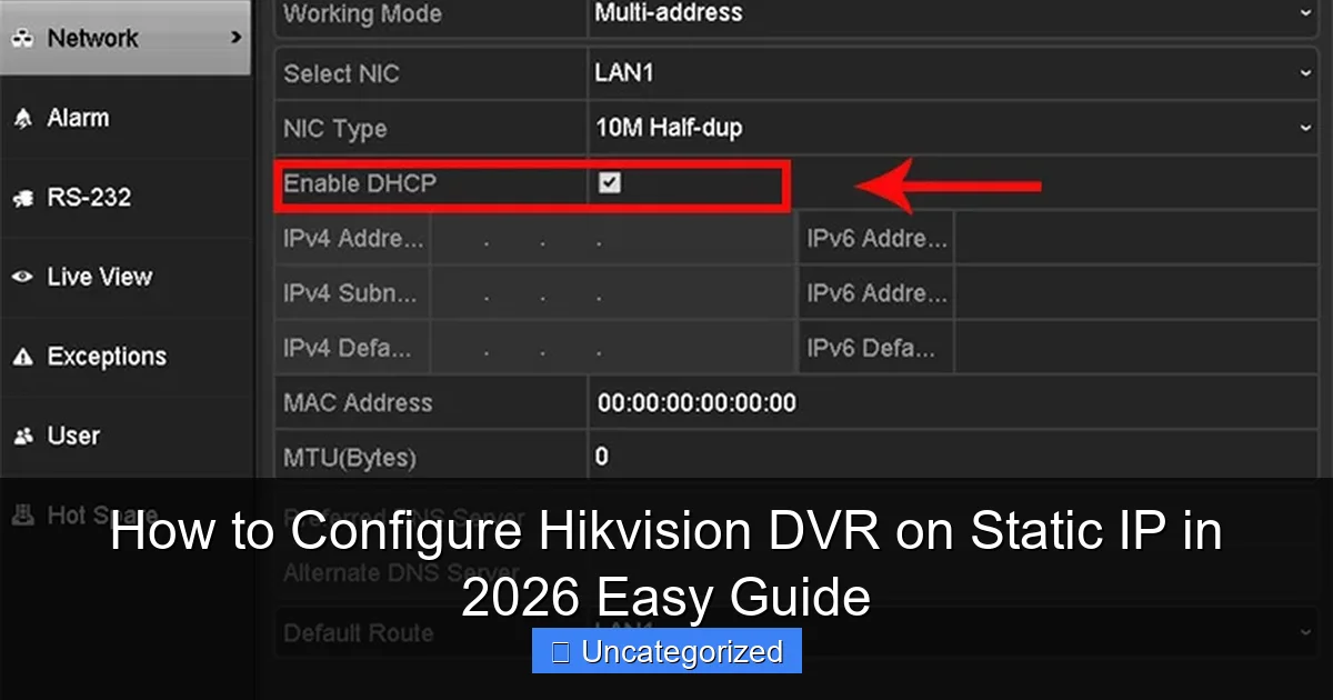 How to Configure Hikvision DVR on Static IP in 2026 Easy Guide