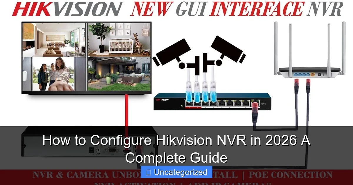 How to Configure Hikvision NVR in 2026 A Complete Guide