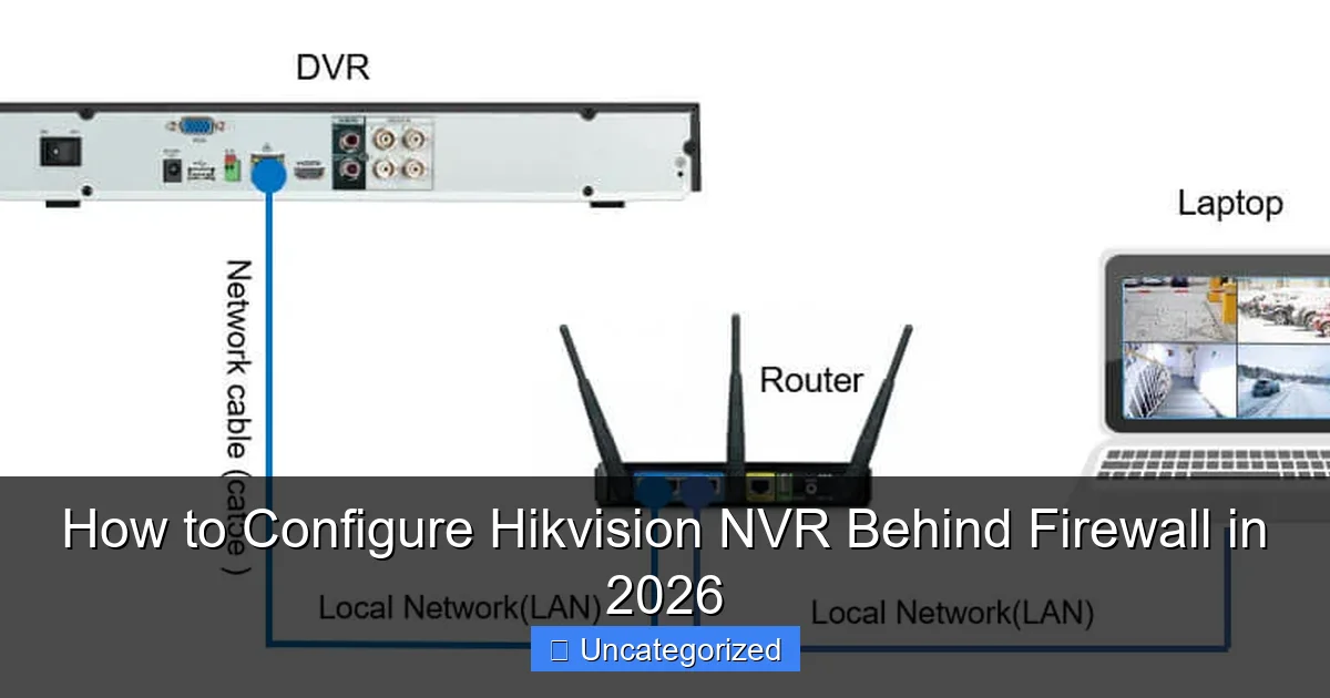 How to Configure Hikvision NVR Behind Firewall in 2026