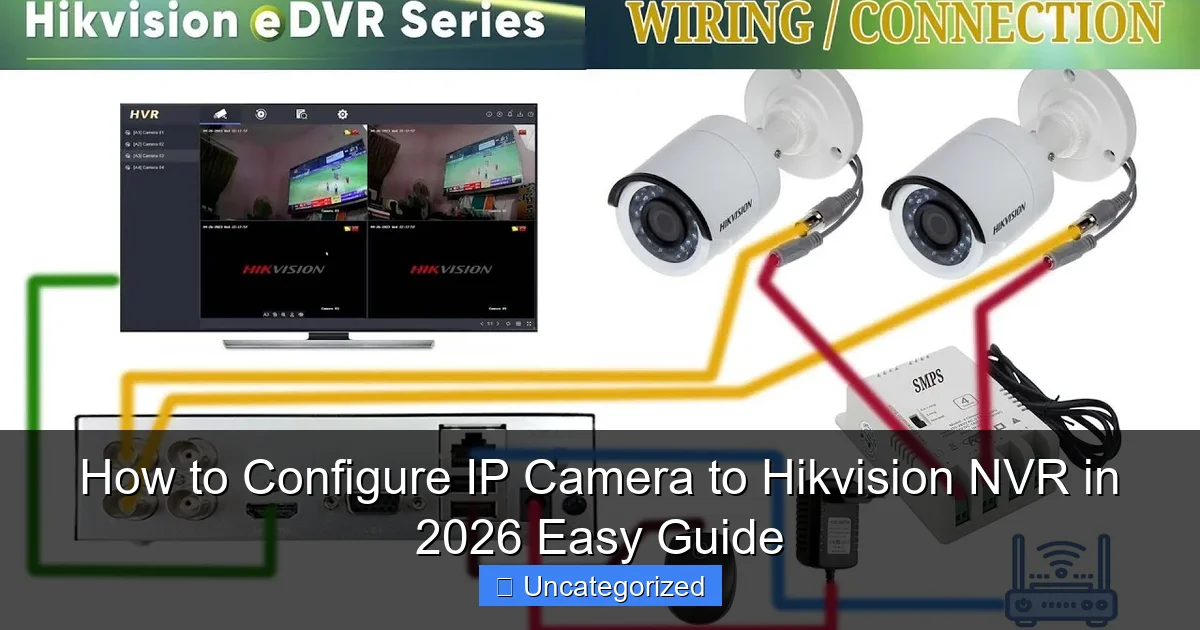 How to Configure IP Camera to Hikvision NVR in 2026 Easy Guide