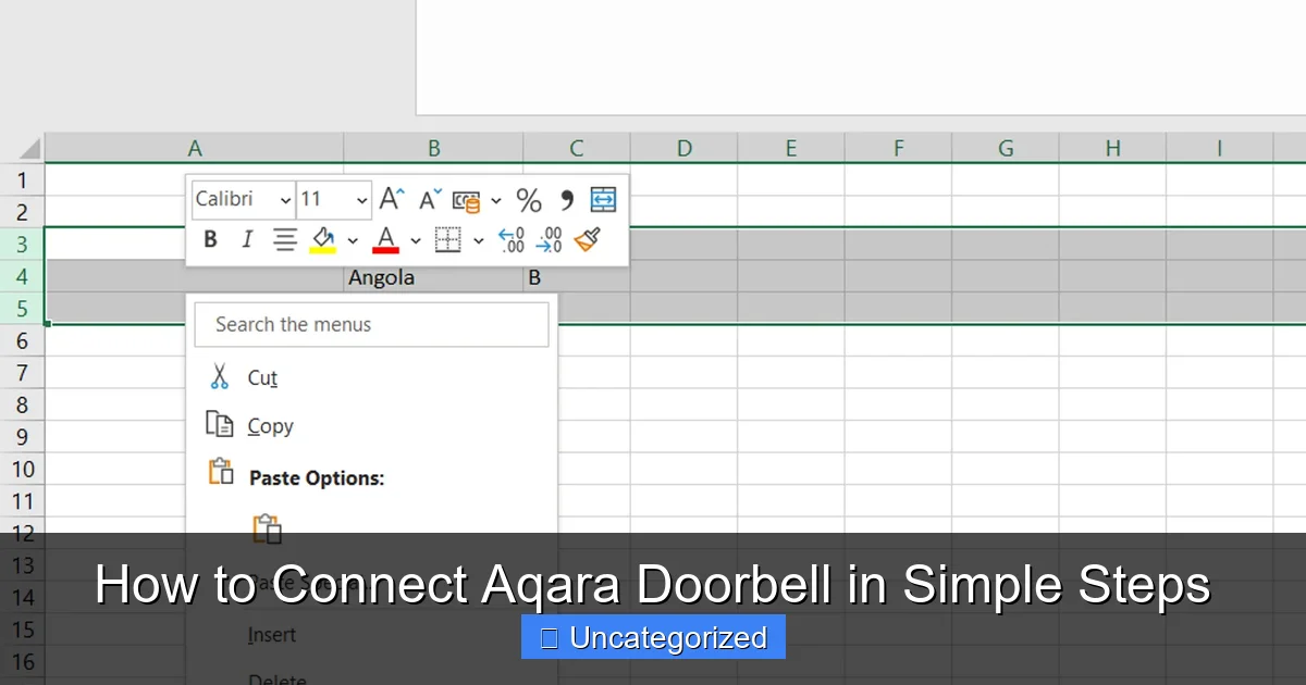 How to Connect Aqara Doorbell in Simple Steps
