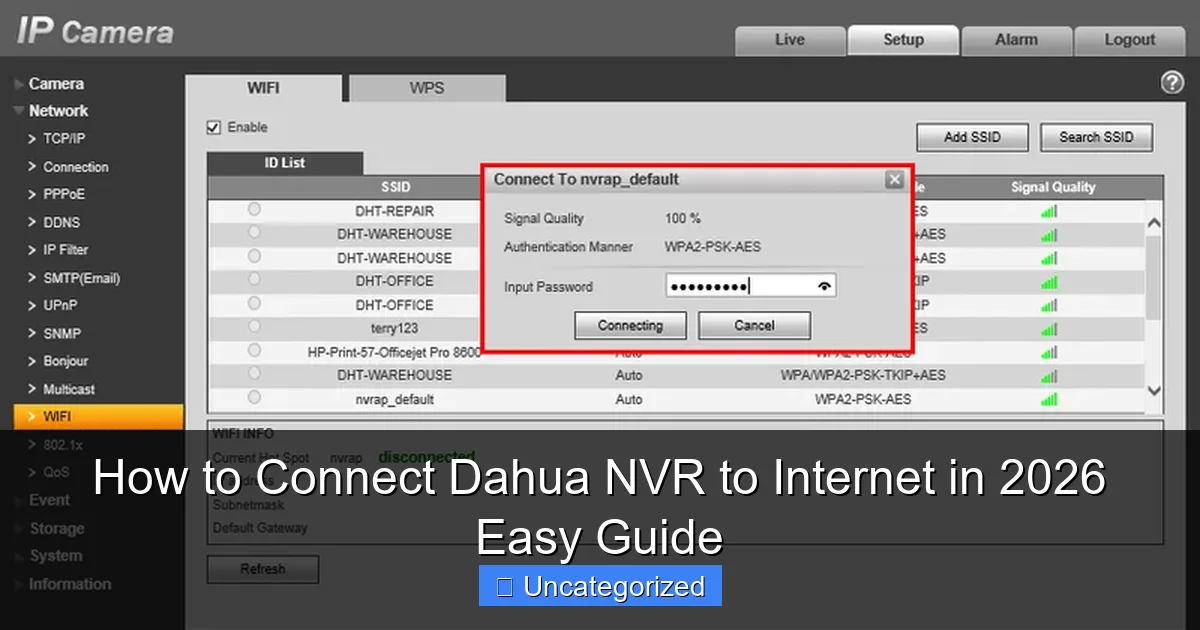 How to Connect Dahua NVR to Internet in 2026 Easy Guide