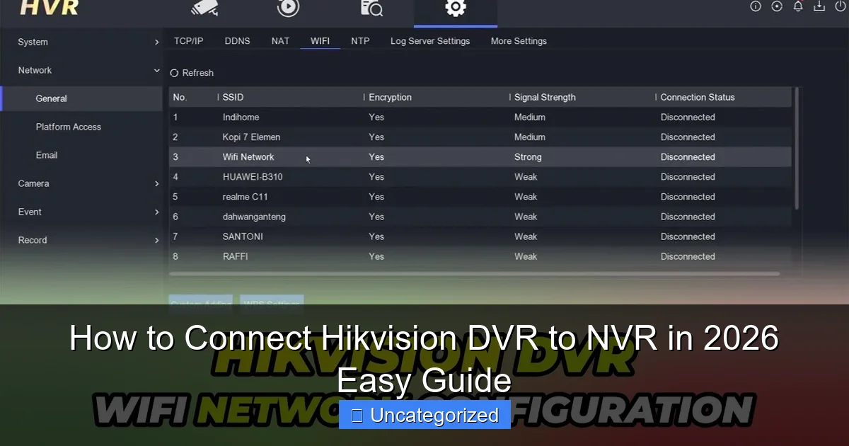 How to Connect Hikvision DVR to NVR in 2026 Easy Guide