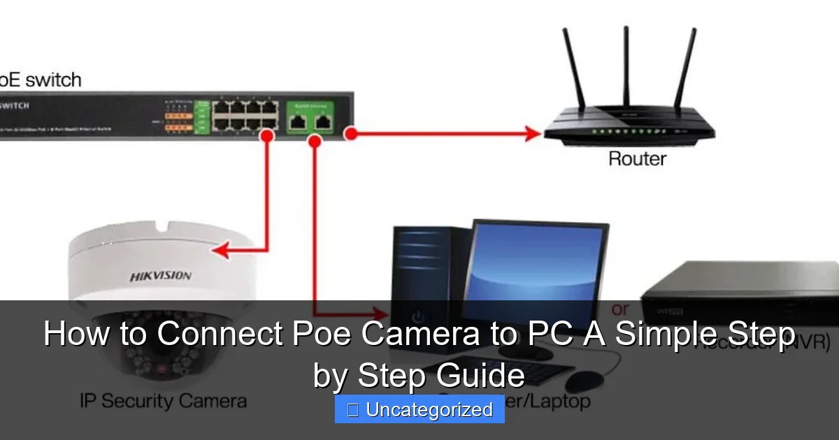 How to Connect Poe Camera to PC A Simple Step by Step Guide