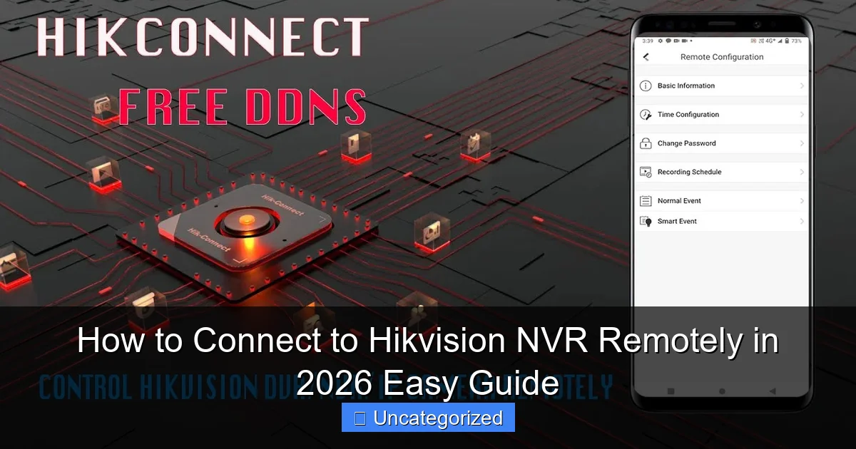 How to Connect to Hikvision NVR Remotely in 2026 Easy Guide